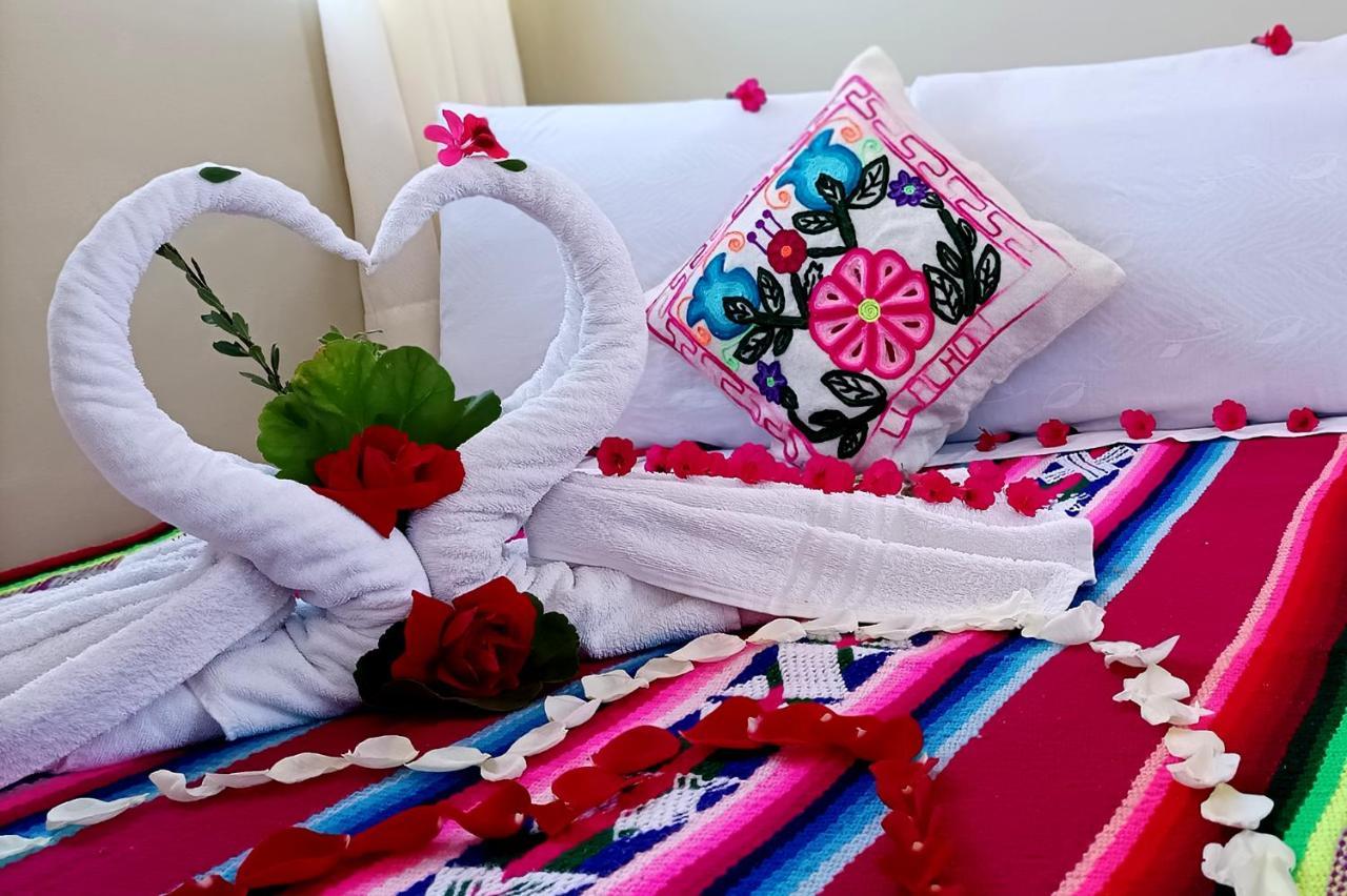 Hospedaje Rural La Florida En Llachon, Titicaca Puno Bagian luar foto