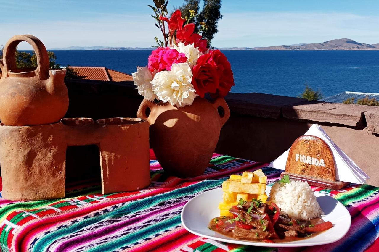 Hospedaje Rural La Florida En Llachon, Titicaca Puno Bagian luar foto