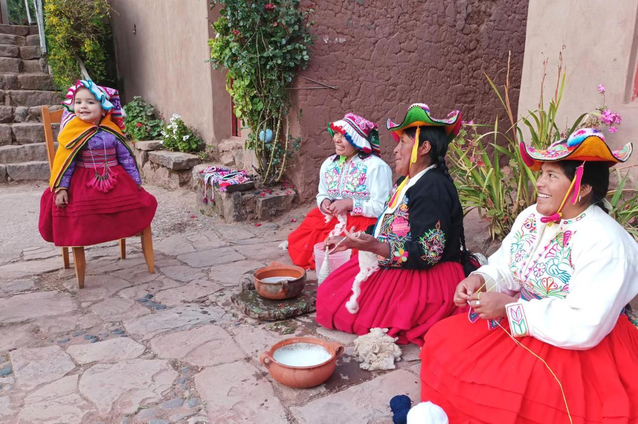 Hospedaje Rural La Florida En Llachon, Titicaca Puno Bagian luar foto
