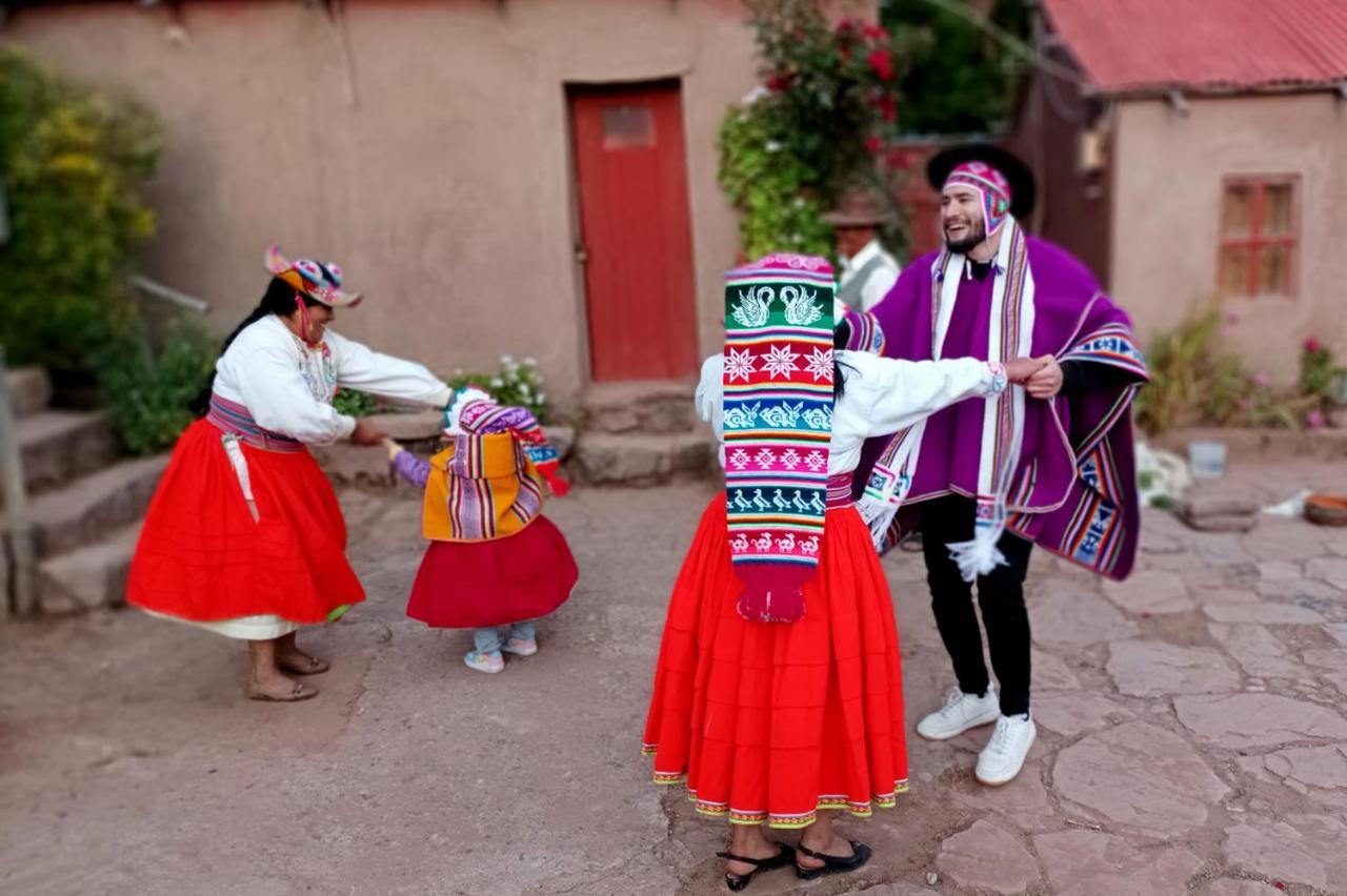 Hospedaje Rural La Florida En Llachon, Titicaca Puno Bagian luar foto