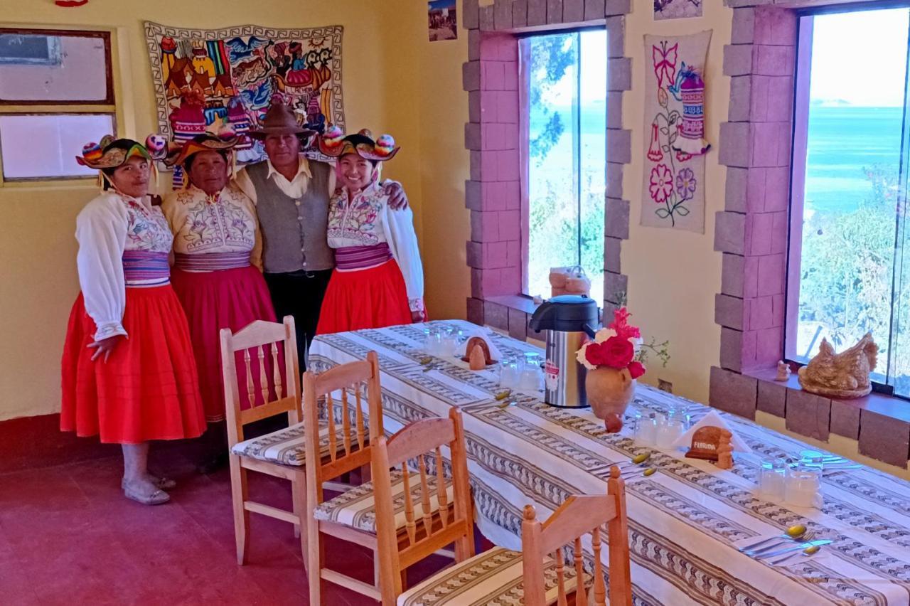 Hospedaje Rural La Florida En Llachon, Titicaca Puno Bagian luar foto